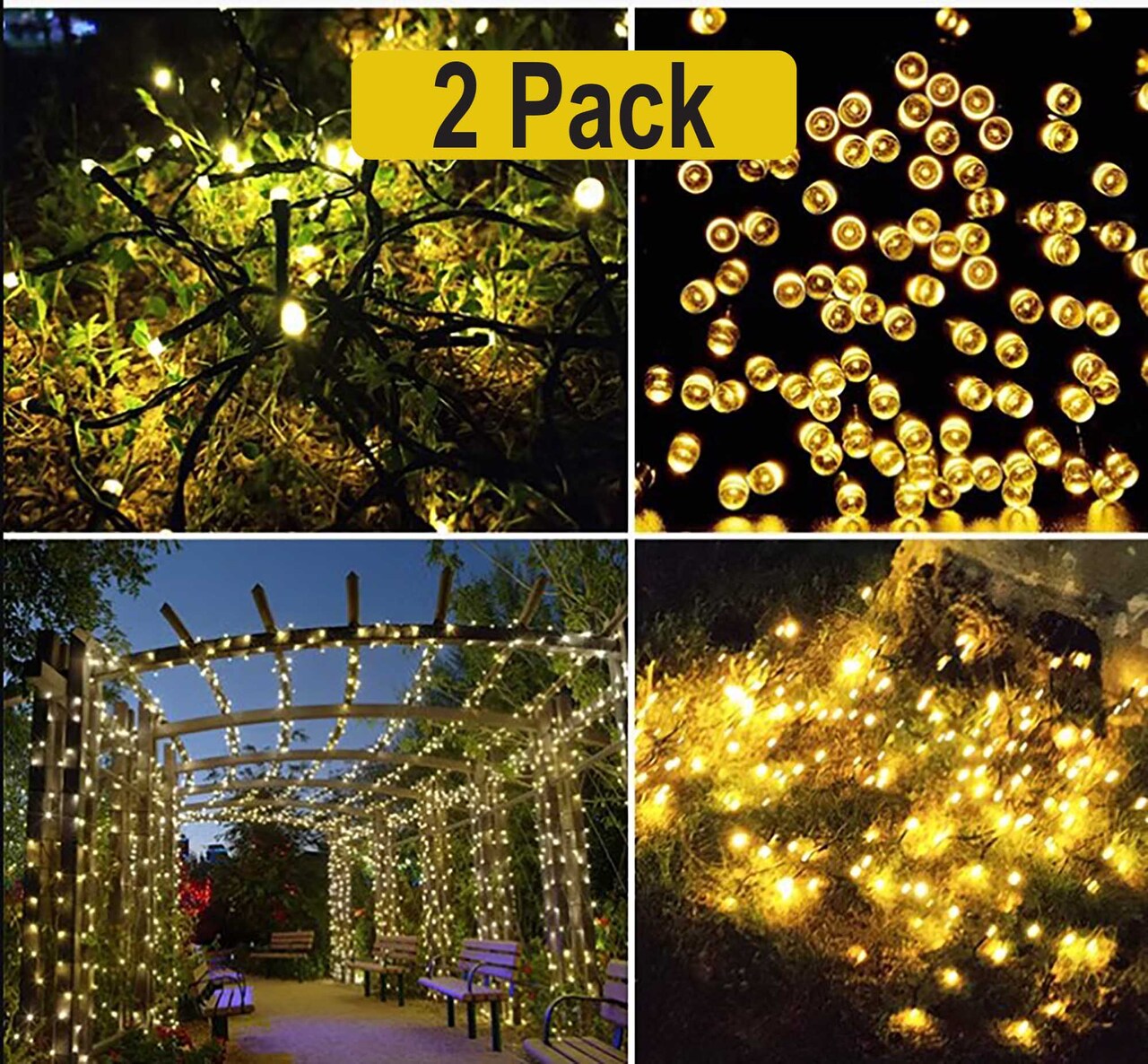Plug-In 100 LED Green Wire Fairy Lights — 32ft for Indoor & Covered Outdoor